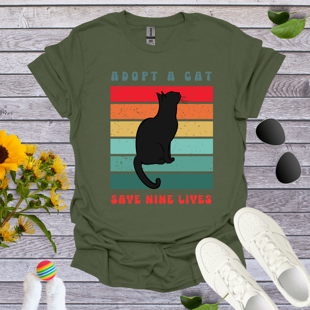 Adopt A Cat T-Shirt