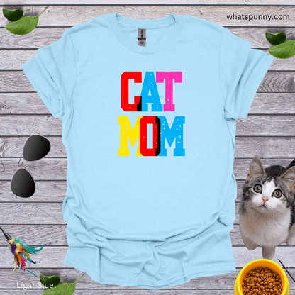 Cap Cat Mom T-Shirt