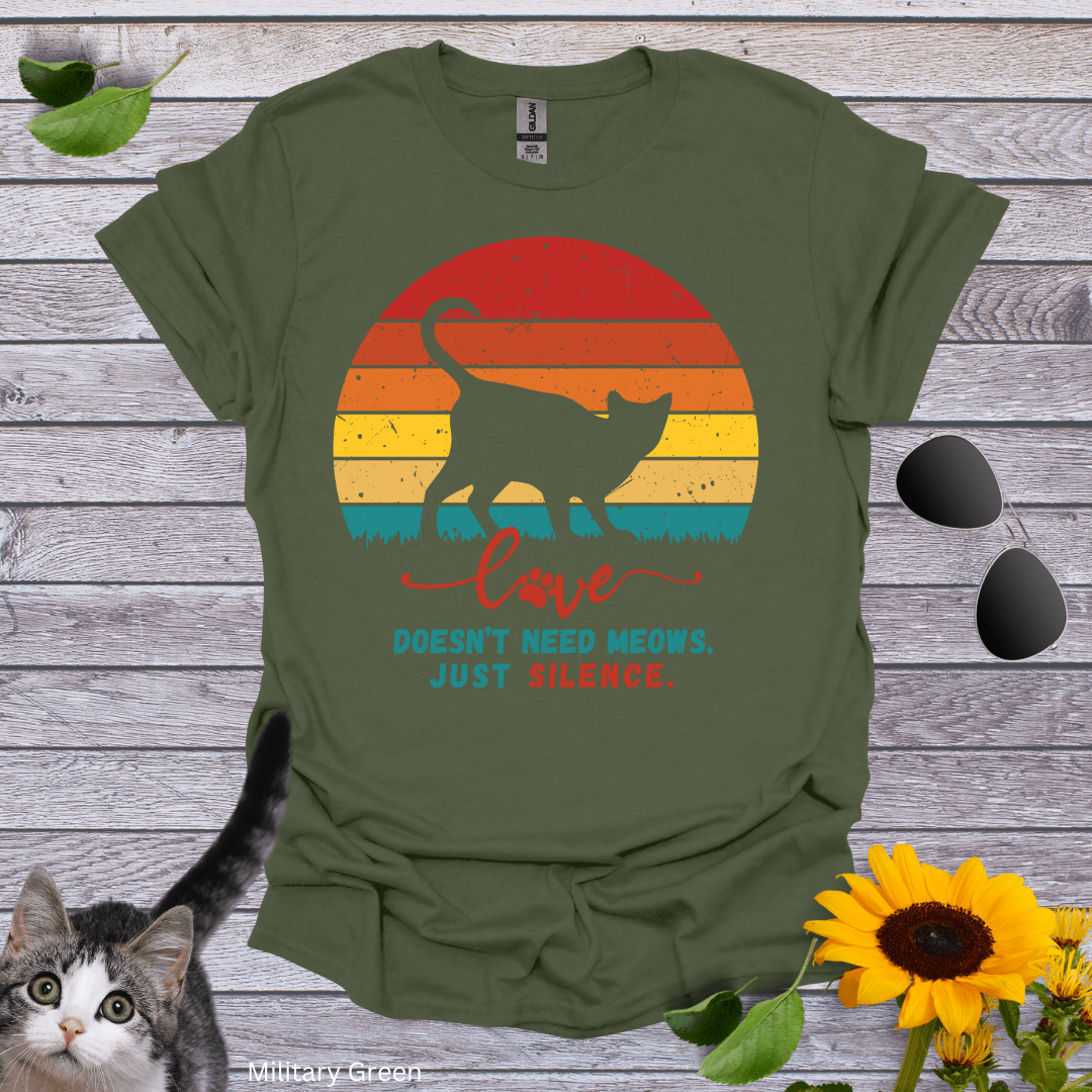 Cat's Love and Silence T-Shirt