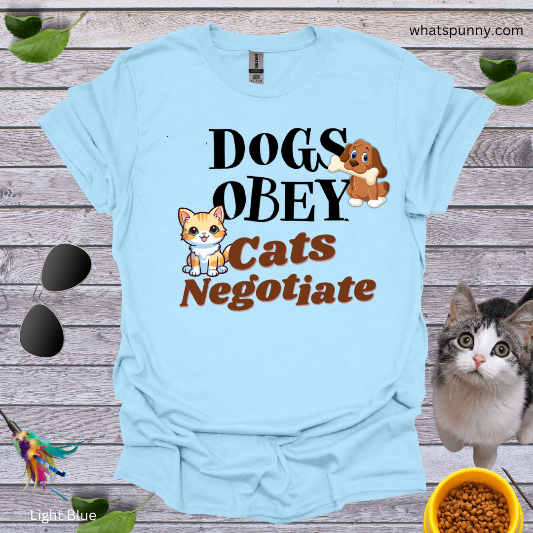 Cats Negotiate T-Shirt