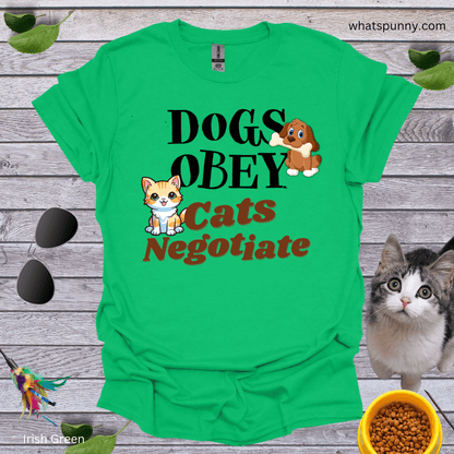 Cats Negotiate T-Shirt