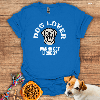 Dog Lover Get Licked Unisex T-Shirt