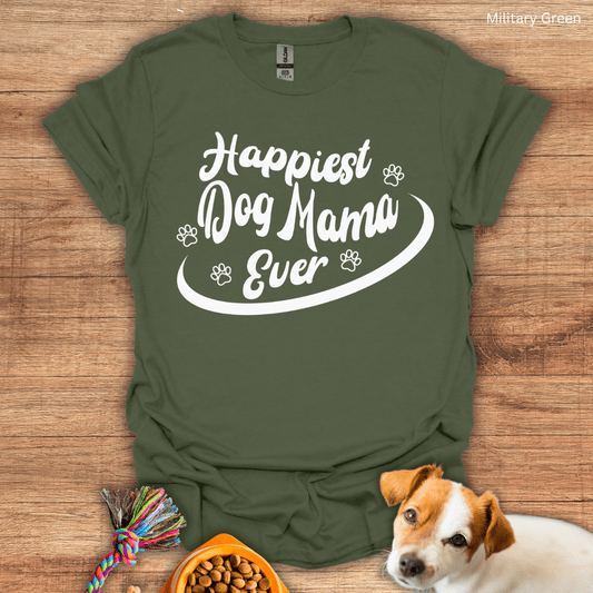 Happiest Dog Mama Ever T-Shirt