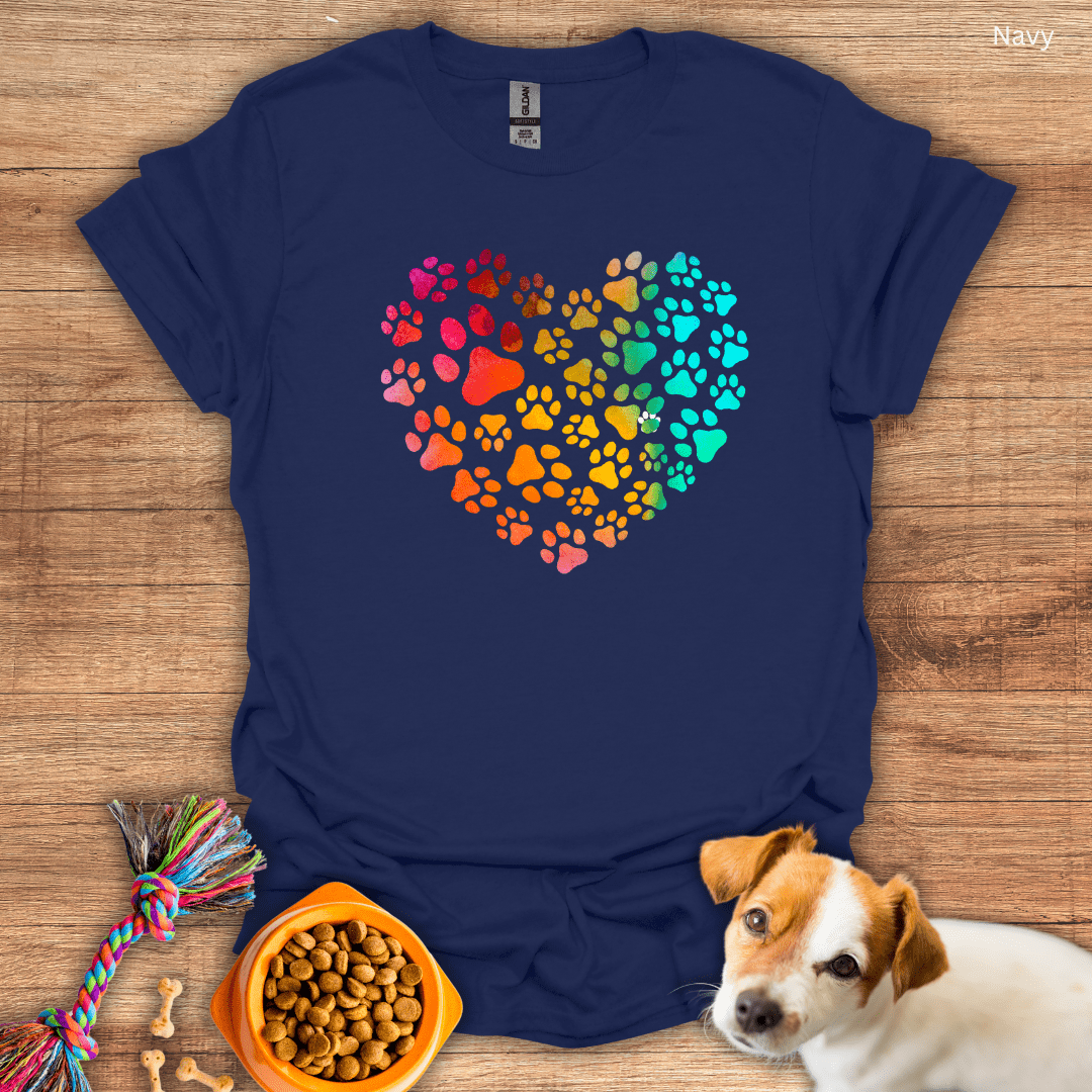 Heart of Paws Unisex T-Shirt