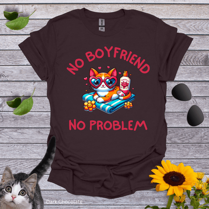 No Boyfriend, No Problem T-Shirt