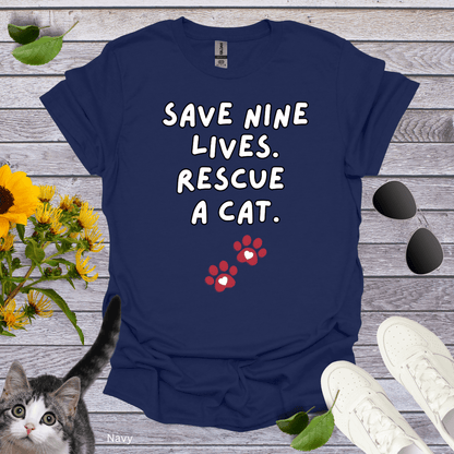 Save Nine Lives T-Shirt