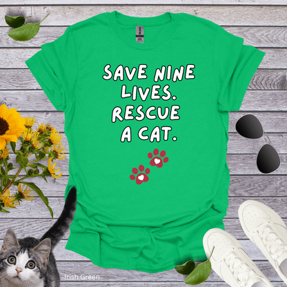 Save Nine Lives T-Shirt