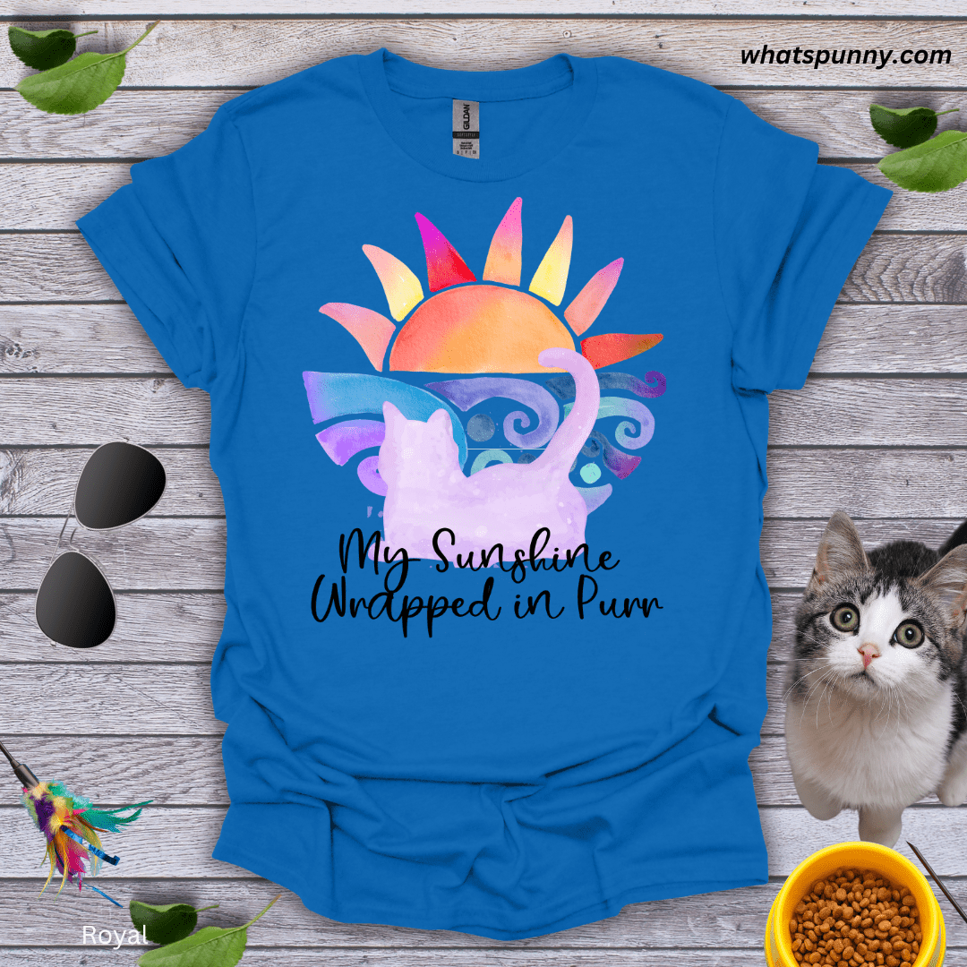 Sunshine Wrapped in Purr T-Shirt