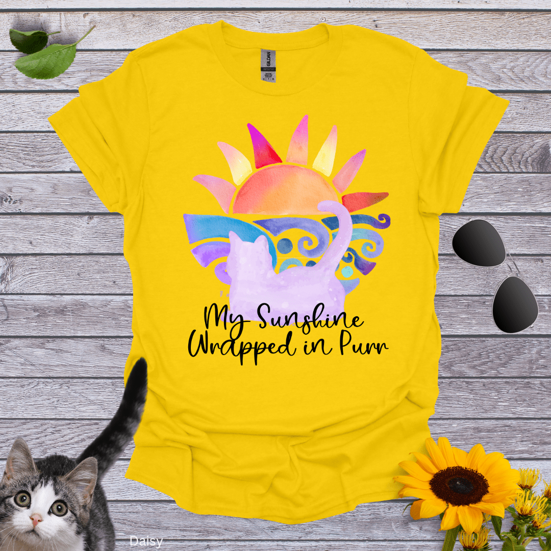 Sunshine Wrapped in Purr T-Shirt