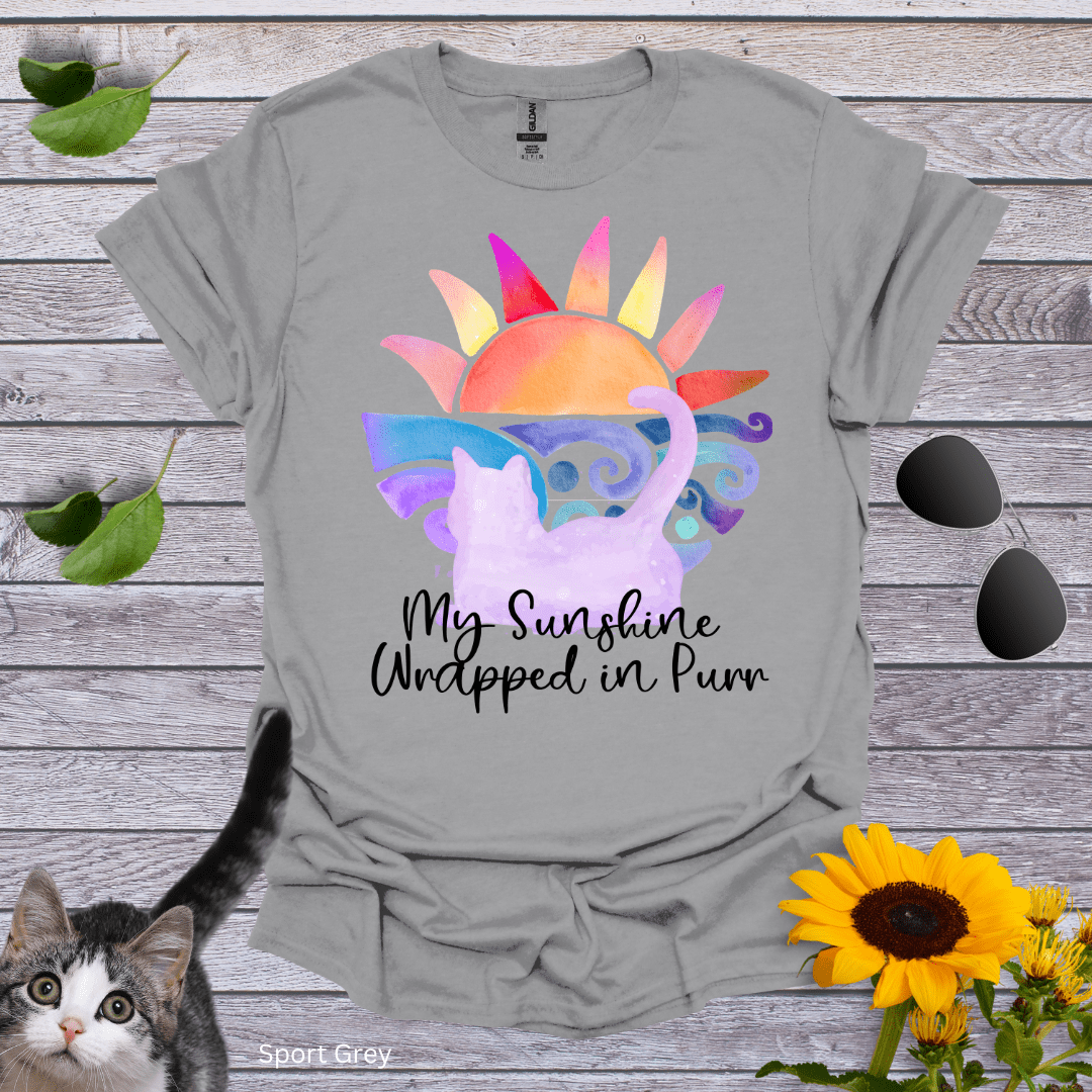 Sunshine Wrapped in Purr T-Shirt