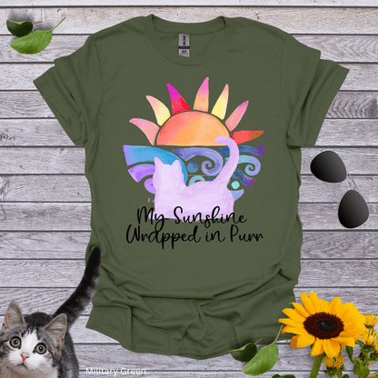 Sunshine Wrapped in Purr T-Shirt