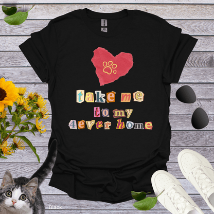 Take Me Home: Heart Paw T-Shirt