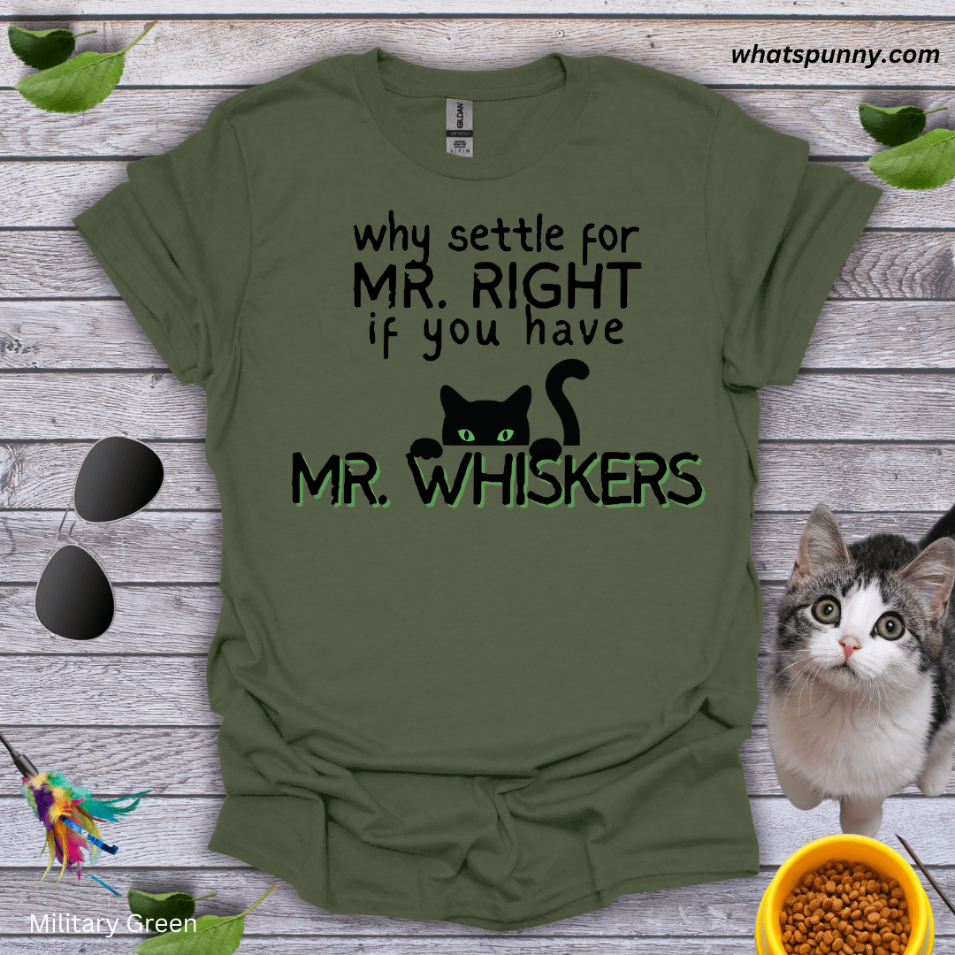 Why Settle For Mr. Right T-Shirt